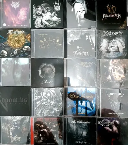 Cds Doom Metal/Death/Black e Heavy Metal. Nacional Usados