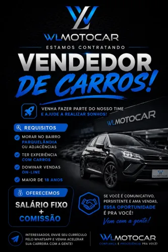 Vaga para vendedor 