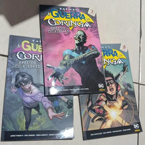 Hqs Batman a Guerra dos coringa!
