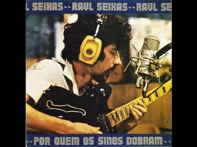 lp Vinil Por Quem os Sinos Dobram Raul Seixas 1979 rel. em 1988 ZERADAÇO