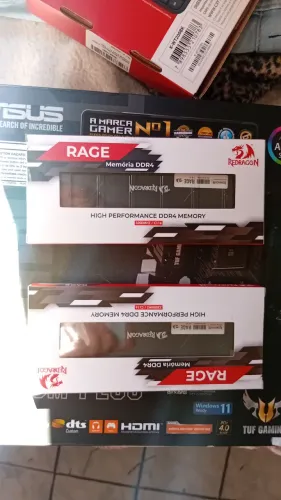 Kit Memória RAM redragon 16gb 3200mhz 
