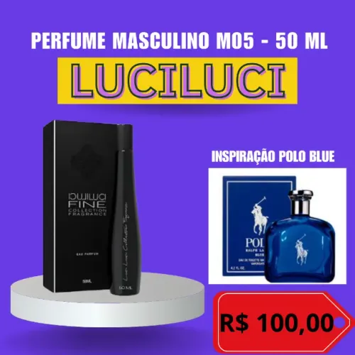 Perfume Masculino M05 LuciLuci