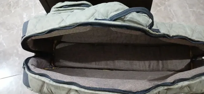 Bag em lona espuma 10cm em todos lados p saxofone tenor