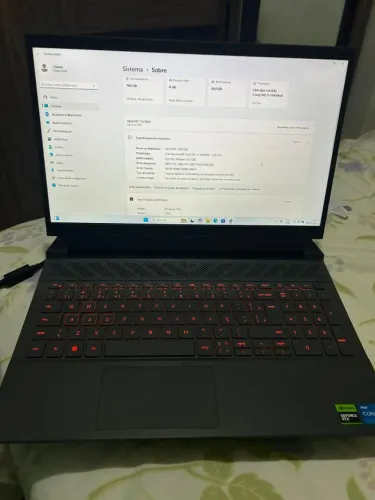 Notebook Gamer Dell G15 (5530) - Estado de Zero!