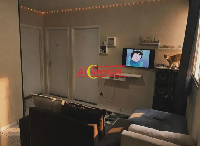 Apartamento térreo com 2 dormitórios no Jardim Vermelhão em Guarulhos