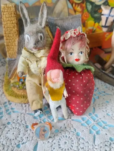 Lote de brinquedos antigos 