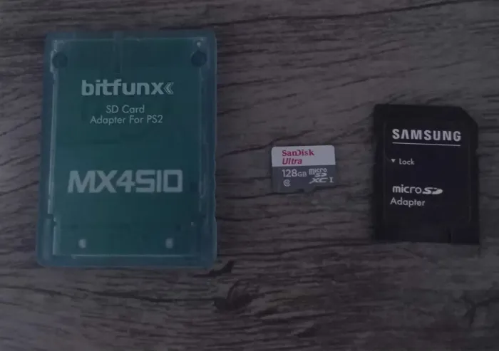 MX4SIO completo com cartão sd