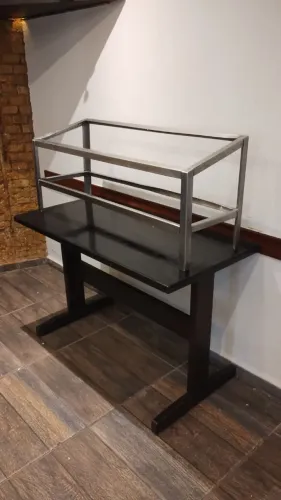 Suporte Condimentadora Inox para Cubas
