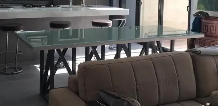 Mesa de vidro