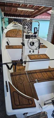 Vendo barco AquaBoat 6.20 com motor 40hp
