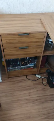 Mesa em L para casa ou escritório
