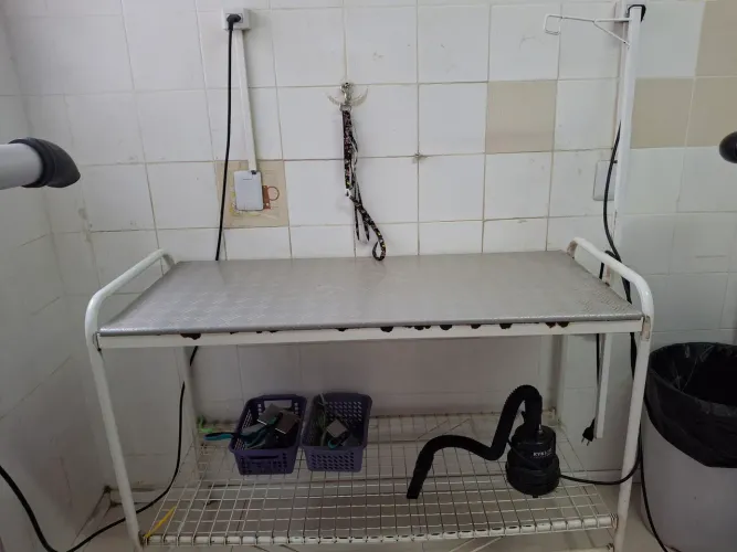 Mesa de tosa usada