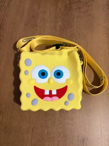 Bob Esponja Bolsinha Resistente com Alça