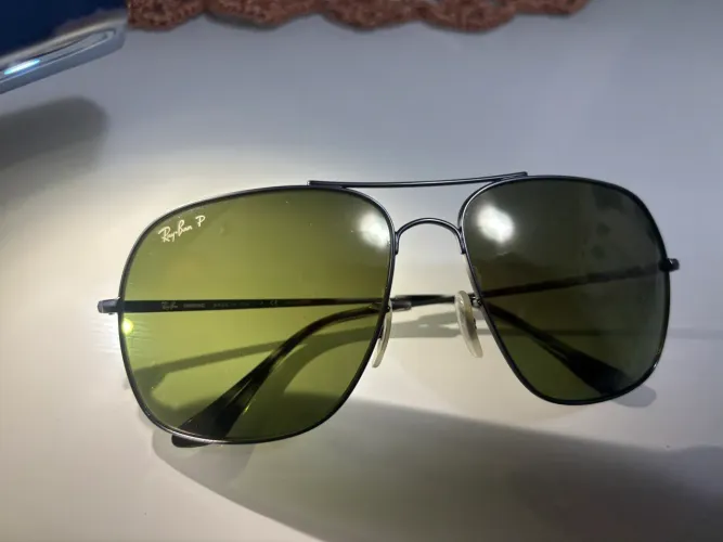 Ray-Ban Aviator Chromance Polarizado Original + Caixa e Estojo