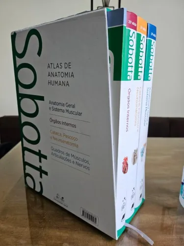 Sobotta - Atlas de Anatomia Humana | Coleção Completa 4 Volumes