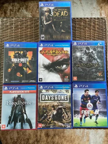 Jogos PS4 Zerados