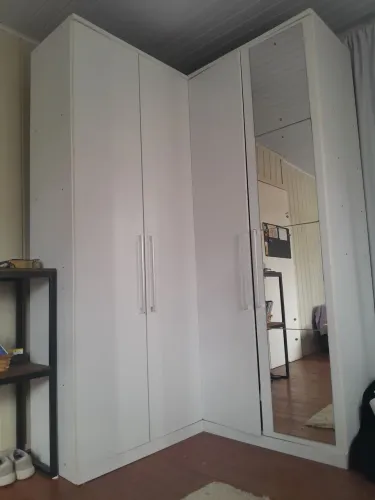Guarda Roupa em L (4 portas) p/casal