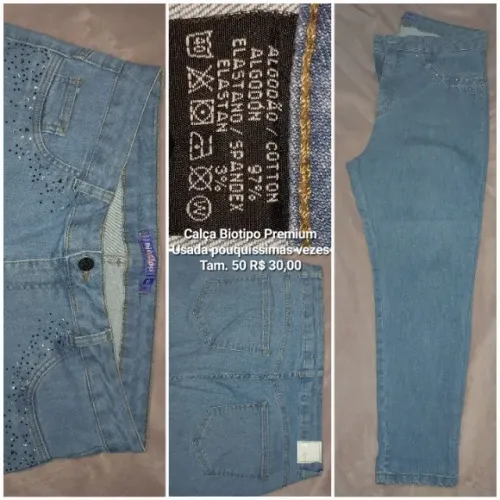 Calças Jeans Diversas Plus Size Tam. 48 e 50