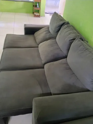Sofá retrátil 3 lugares