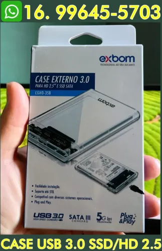 Case USB 3.0 SSD/HD Note 2.5