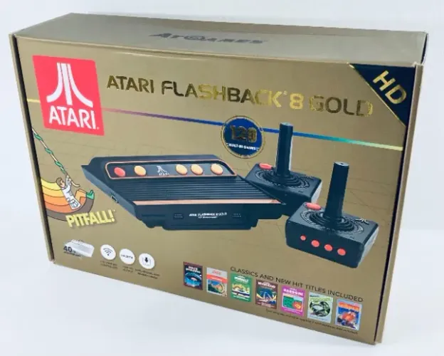Atari Flashback 8 Gold HD novo lacrado!