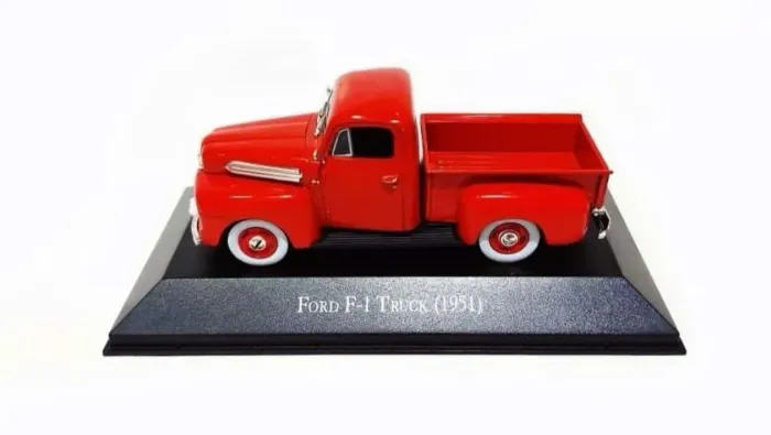 Miniatura Ford F-1 Truck - Carros Inesquecíveis do Brasil