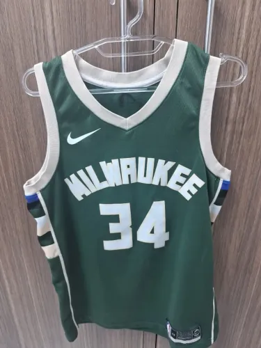 Camisa Milwaukee Bucks 2021 Giannis Antetokounmpo - 44/M