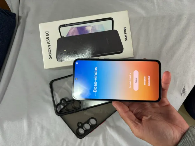 Galaxy A55 Impecável com NF