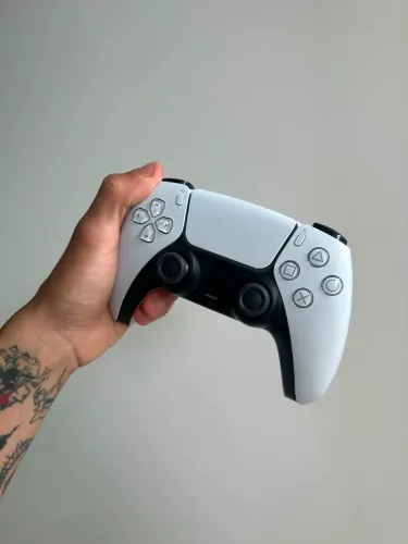 CONTROLE PS5 BRANCO ORIGINAL
