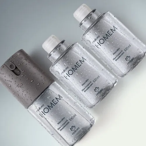 Conjunto Natura Homem Desodorante Corporal Spray - 01 Spray + 02 refil