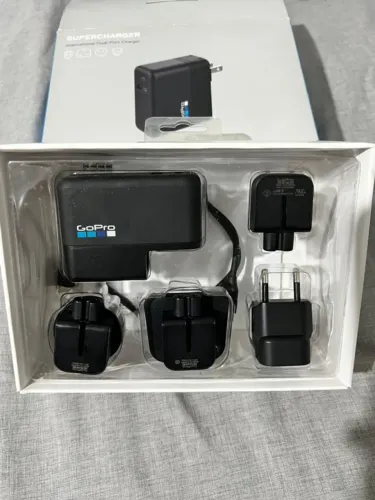 Carregador Supercharger De Parede P/ Câmera Gopro