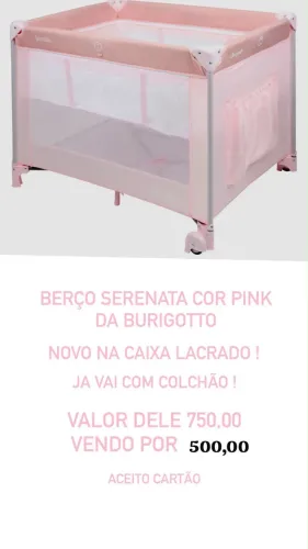 Berço novo burigotto