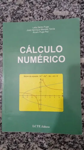 Livro Cálculo Numérico  - seminovo 