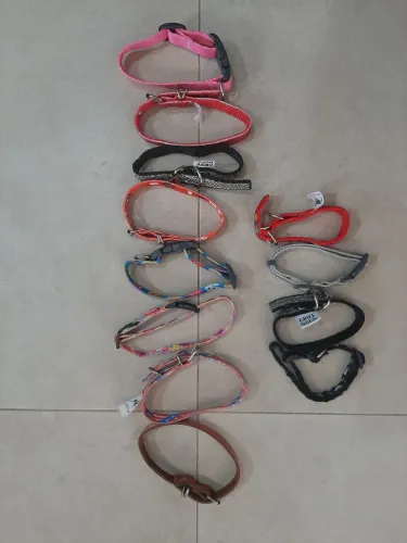 3 Coleiras para Pets pp/p/m
