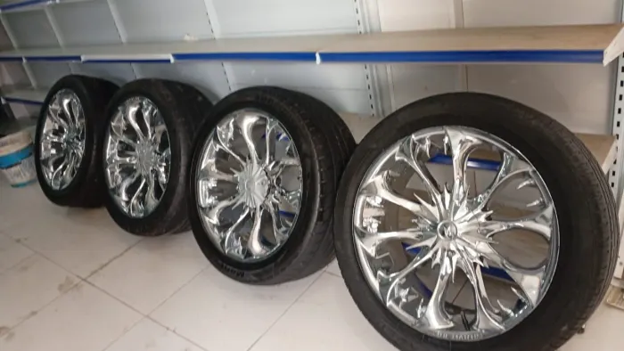 Rodas cromadas a venda