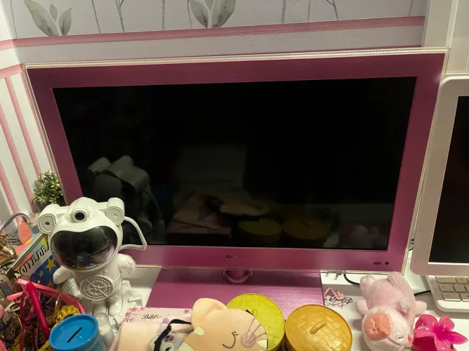 TV / Monitor Philco Rosa (Edição Especial Pink) - Ideal para Quarto Infantil