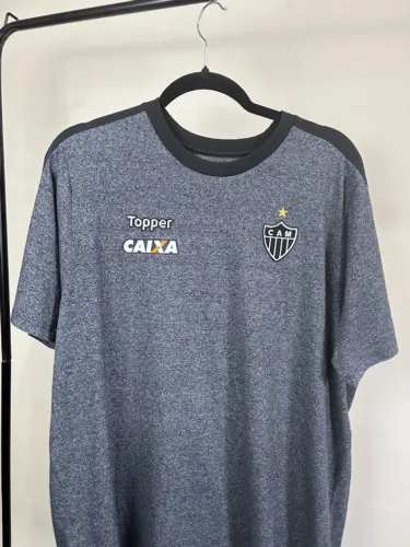 camisa do atlético-mg concentração comissão técnica 2018 topper - masculina