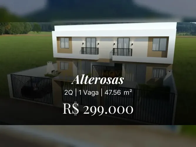 Casas em condomínio no bairro Alterosas: espaço e qualidade de vida!