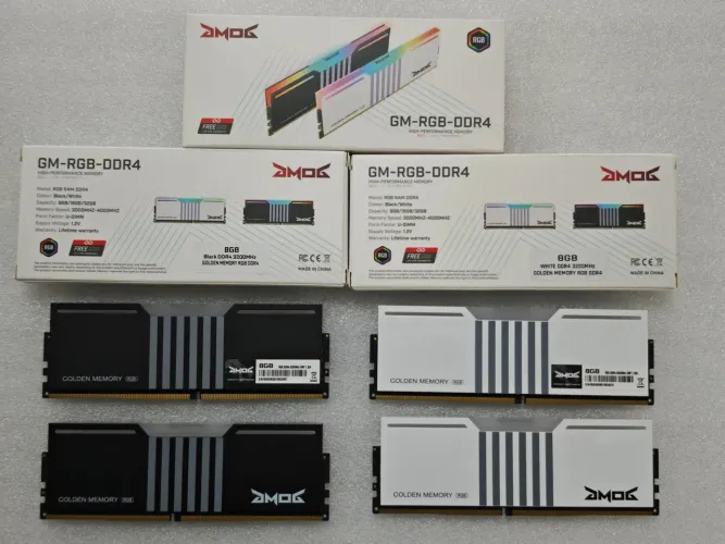 Memoria Amog 8GB DDR4 3200MHz RGB