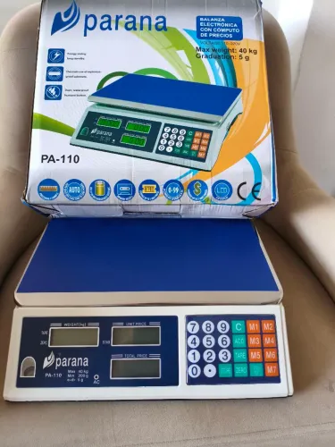 Balança digital lacrado 40 kg com bateria 