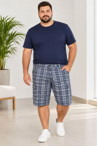 Bermuda Xadrez Masculina Cia MZ - Tam 48 (Bom Estado)