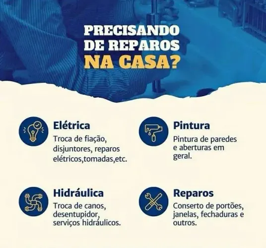 SOS Marido de aluguel | Serviços gerais