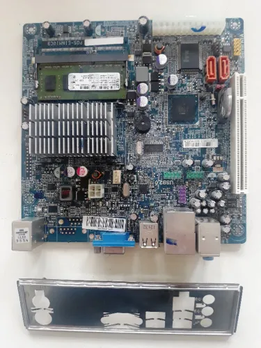 Placa Mae D525pv3 + Processador Atom 1.8ghz Azul