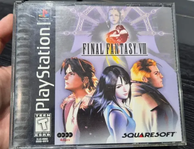 Final Fantasy VIII PS1 - Original Americano Black Label