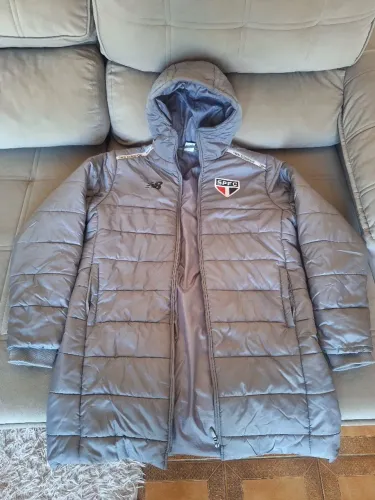 Parka cinza SPFC New balance (pouco usado)