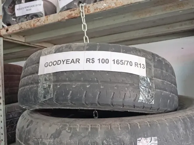 Pneu Goodyear 165/70 R13 por Apenas R$100 - Excelente Oportunidade