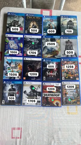 Jogos Ps4 e Ps5