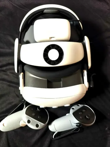 Meta Quest 3 512GB + Strap BoboVR S3 Pro + Case + Acessórios (Kit Completo)
