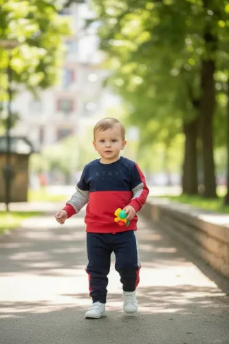 Conjunto de moletom infantil menino MILON 1 ao 3