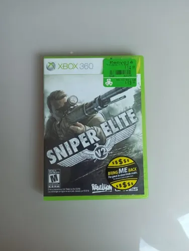 Sniper Elite V2 de xbox 360 Original (Só funciona no Xbox One e Xbox Series S/X)